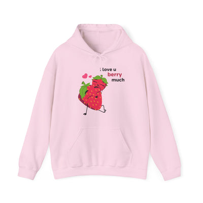 I Love You Berry Much Hoodie