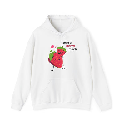 I Love You Berry Much Hoodie