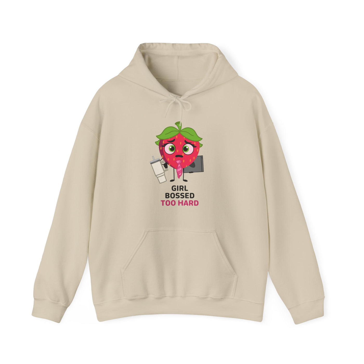 Girl Bossed Too Hard Hoodie